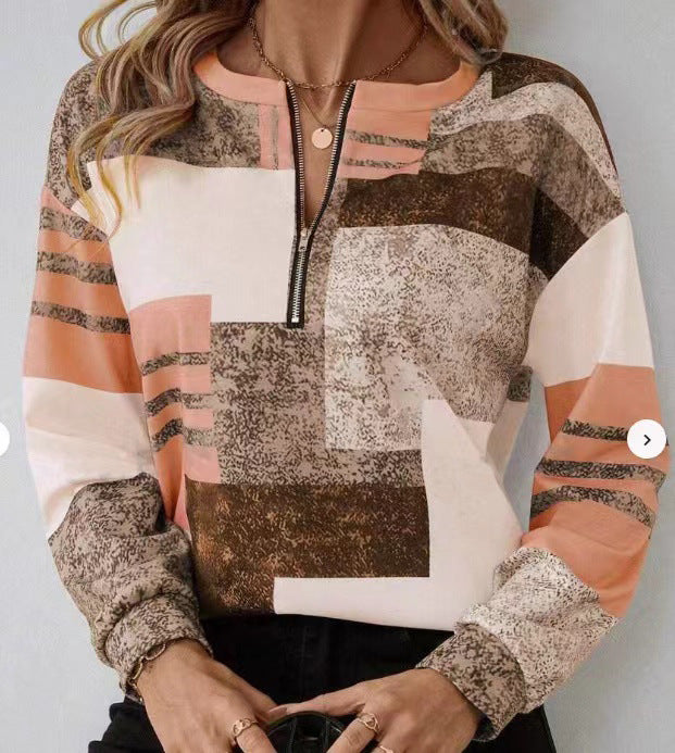 STACEY | Half | Zip Sweater