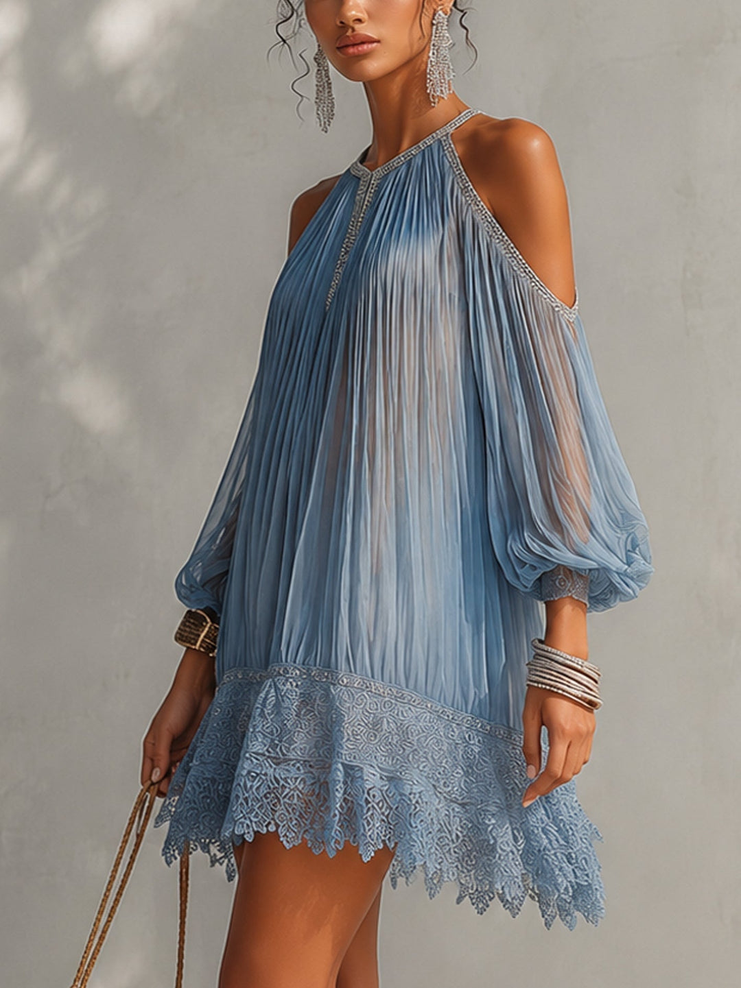 Bleuette | Mini Blue Dress