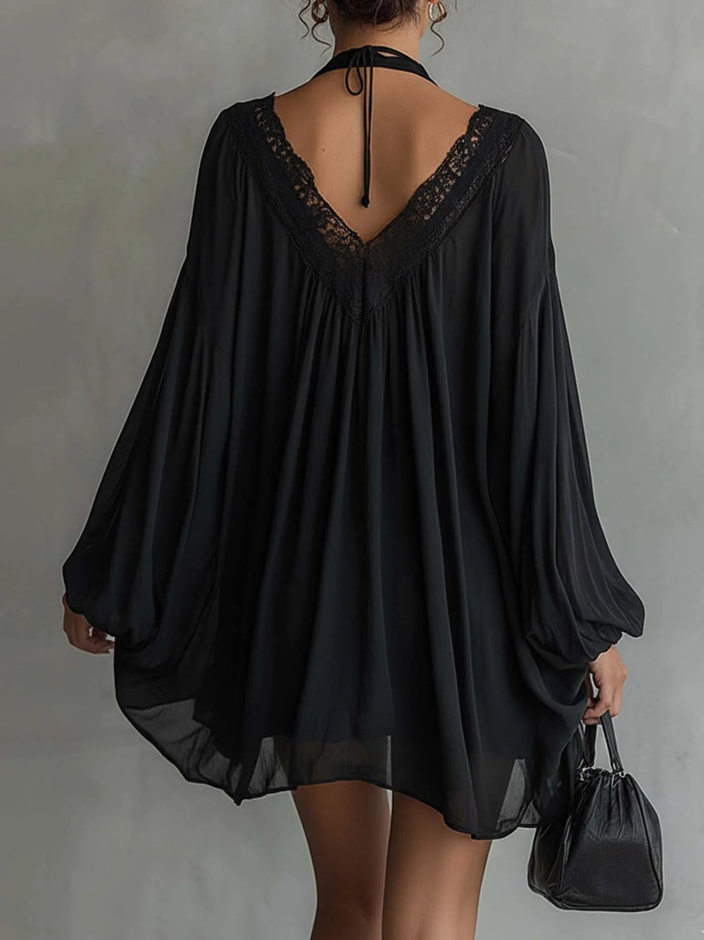 Cassandre | Mini Black Dress