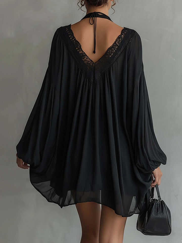 Cassandre | Mini Black Dress