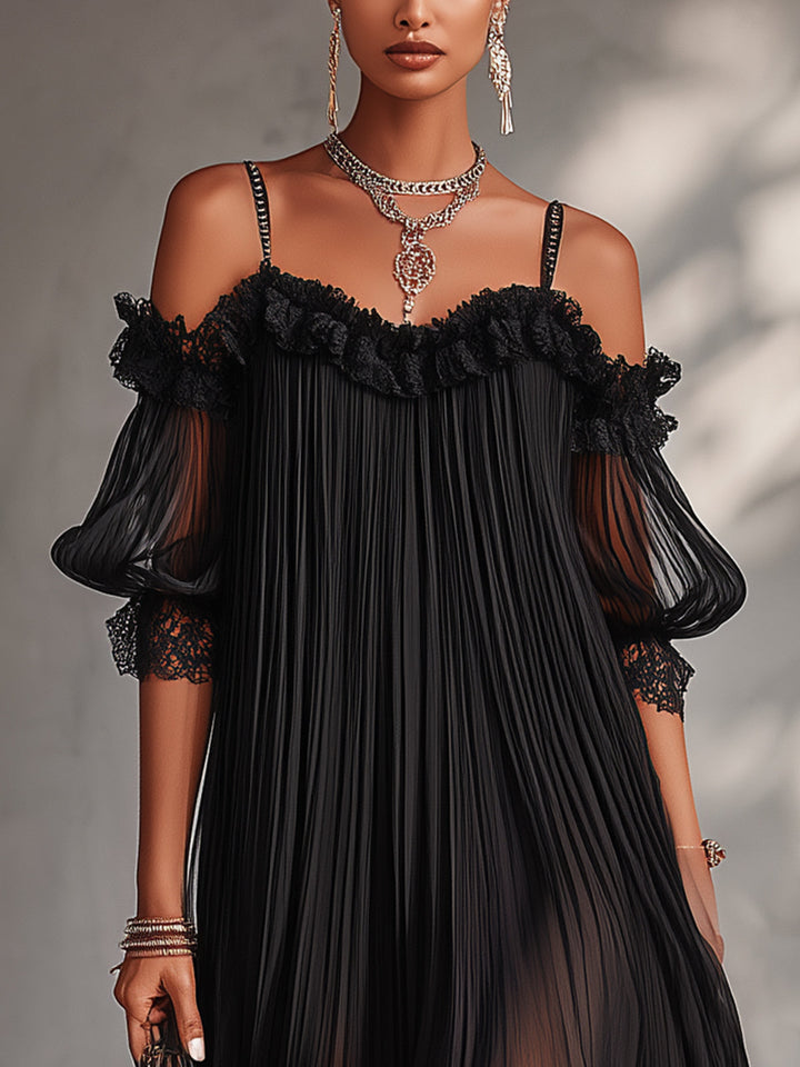 Leonie | Mini Black Dress