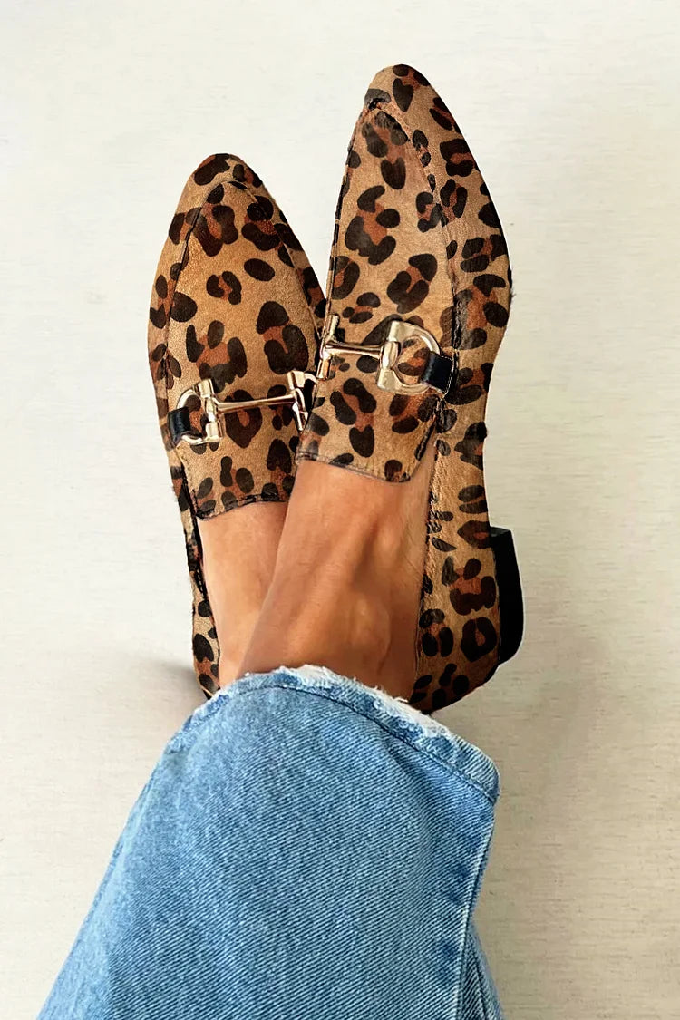 Sienna | Classic Loafer With Metallic Detail