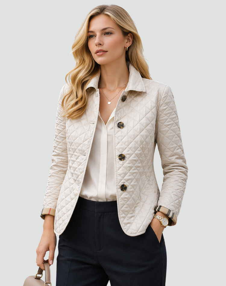 Florence | Jacket Matelassée Boutonnée