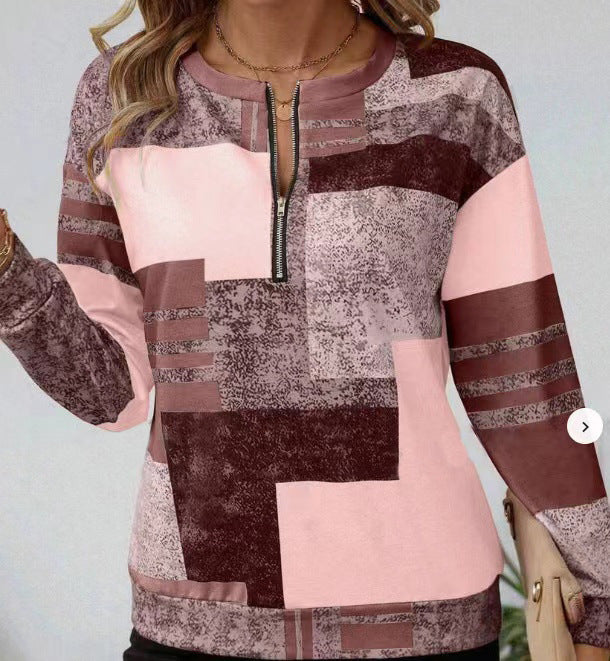 STACEY | Half | Zip Sweater