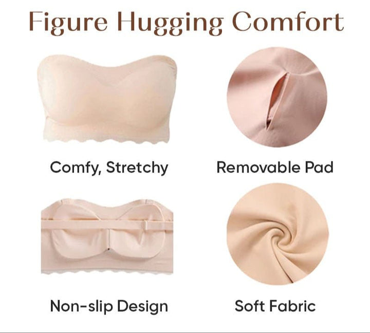 Jasmine | Strapless Push Up Bra