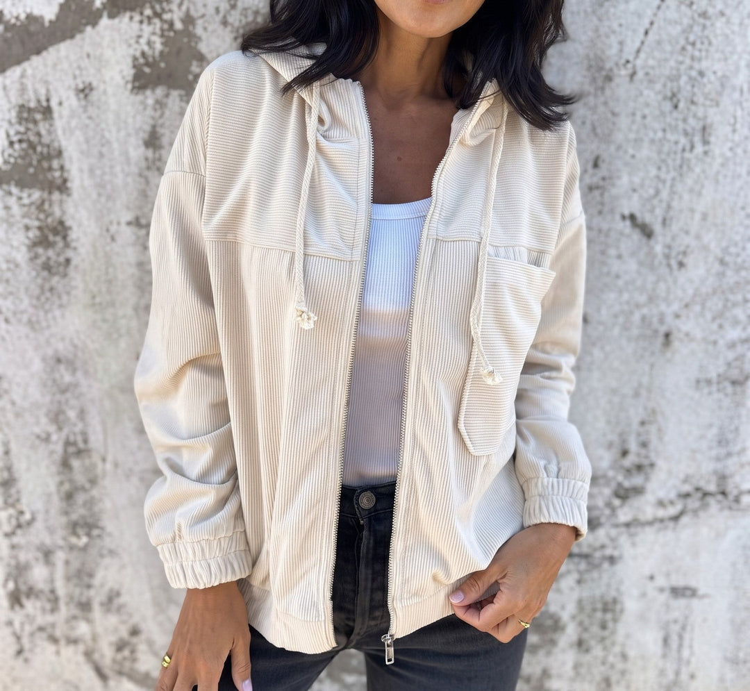 Lily Comfortable Everyday Zip | Up Jacket