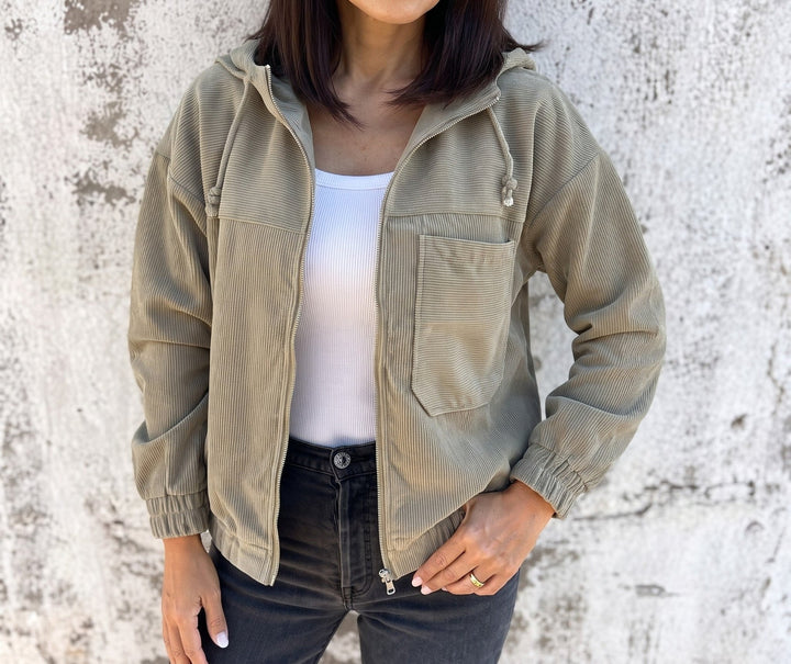 Lily Comfortable Everyday Zip | Up Jacket