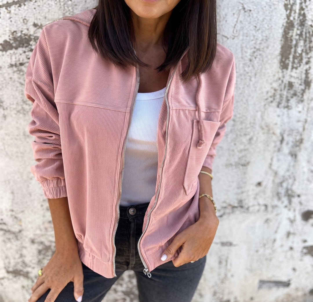 Lily Comfortable Everyday Zip | Up Jacket