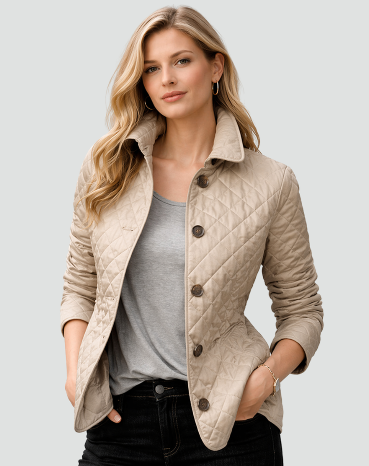 Florence | Jacket Matelassée Boutonnée