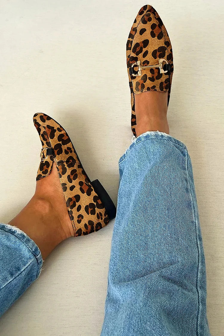 Sienna | Classic Loafer With Metallic Detail