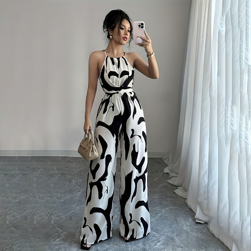 Prosperina | Chic Halter Jumpsuit