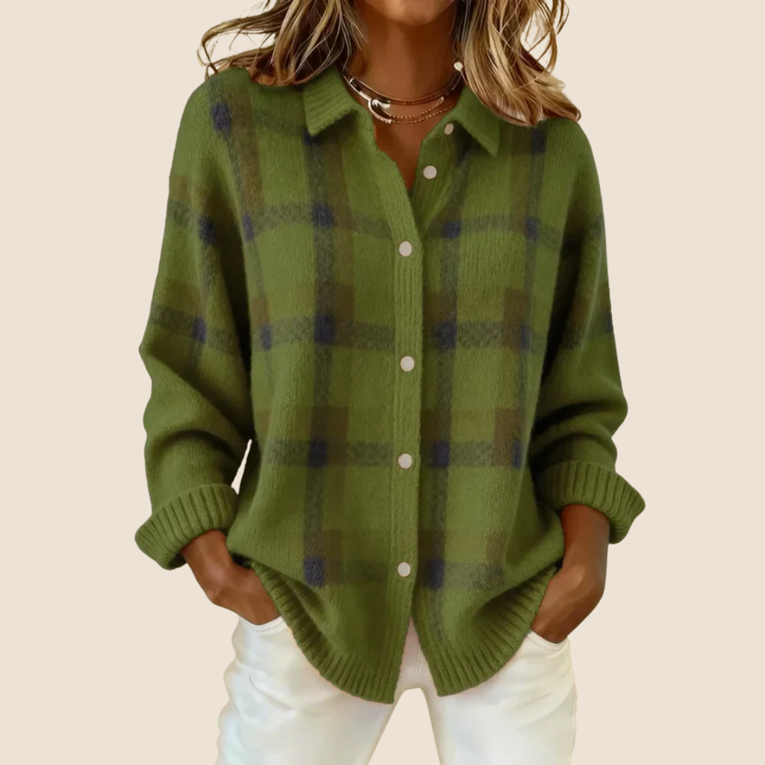 Autunna | Plaid Flannel Overshirt