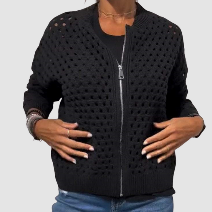Sabbia | Premium Open-Knit Cardigan