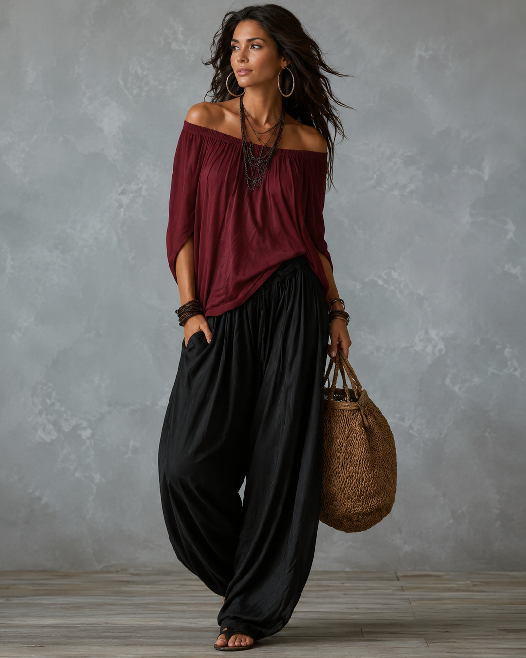 Ingrid | Casual Wide-Leg Two-Piece Set