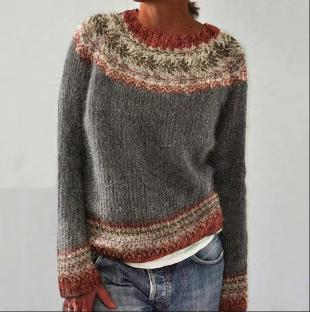 Charlotte | Retro Knitted Sweater