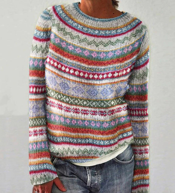 Charlotte | Retro Knitted Sweater