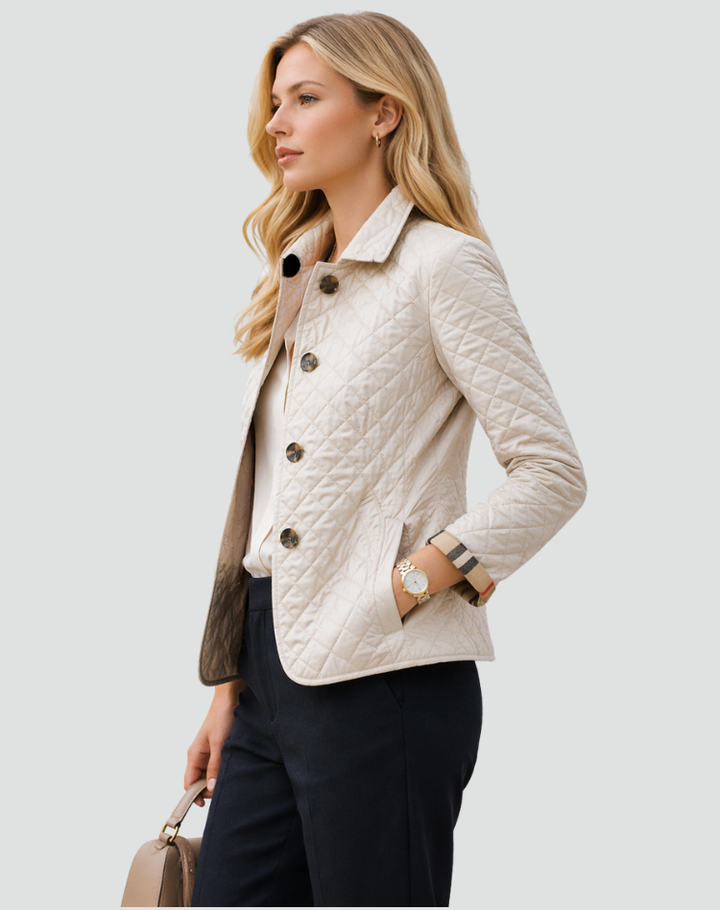 Florence | Jacket Matelassée Boutonnée