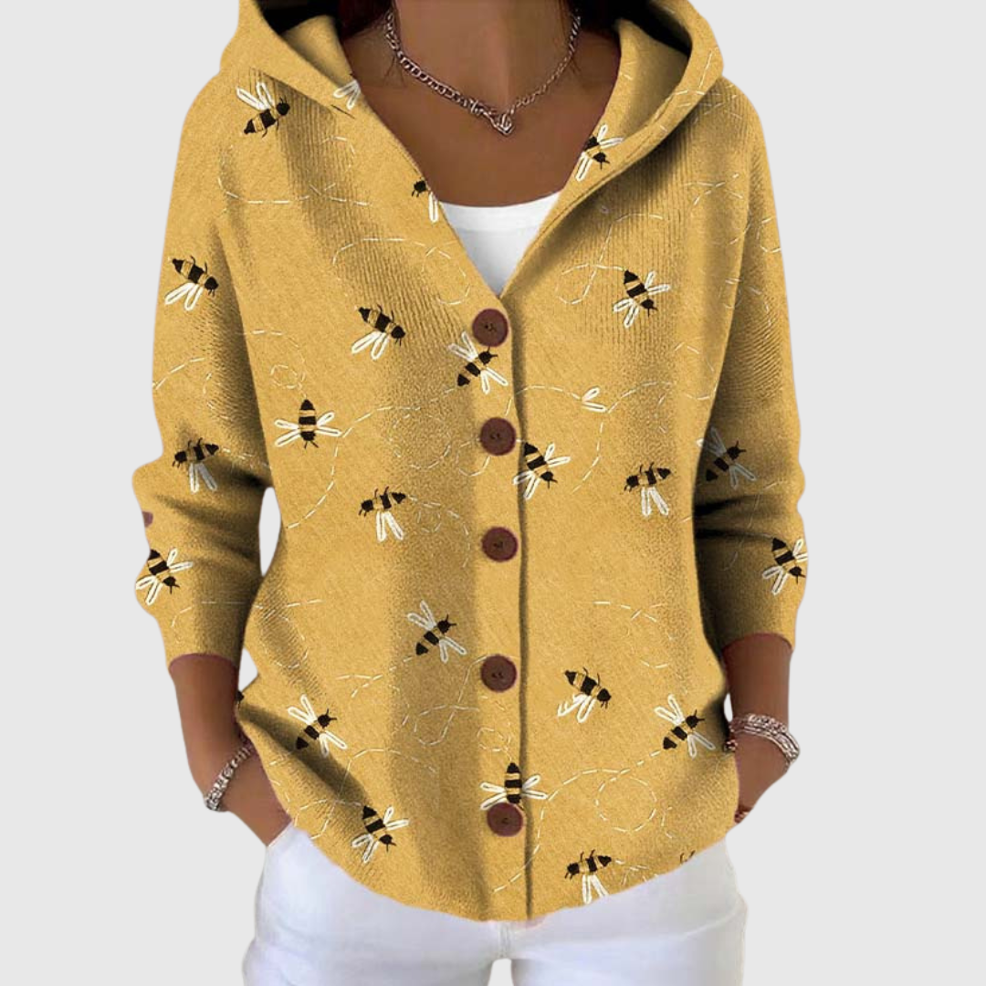 Isabella | Hooded Knit Cardigan