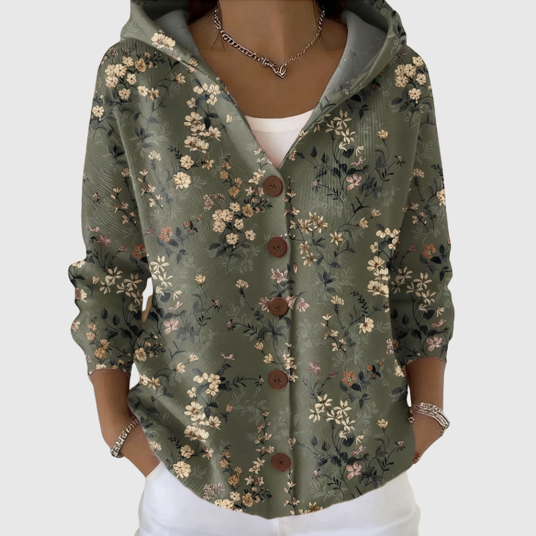 Gloria | Hooded Knit Cardigan