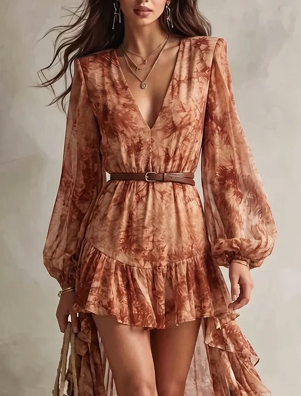 Clemence | Mini Floral Printed Dress