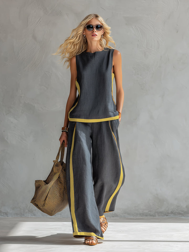 Layla | Cotton-Linen Two-Piece