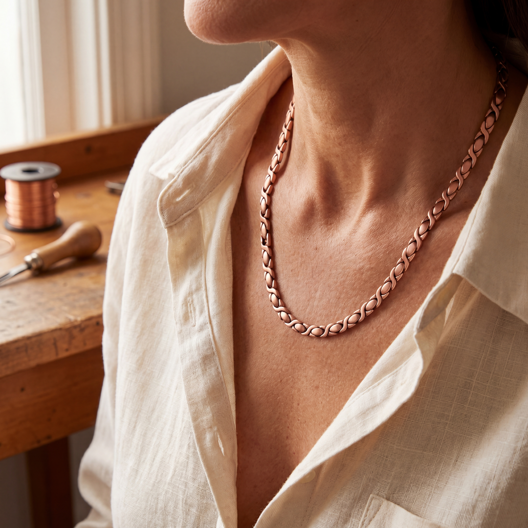 Cedar | Copper Necklace