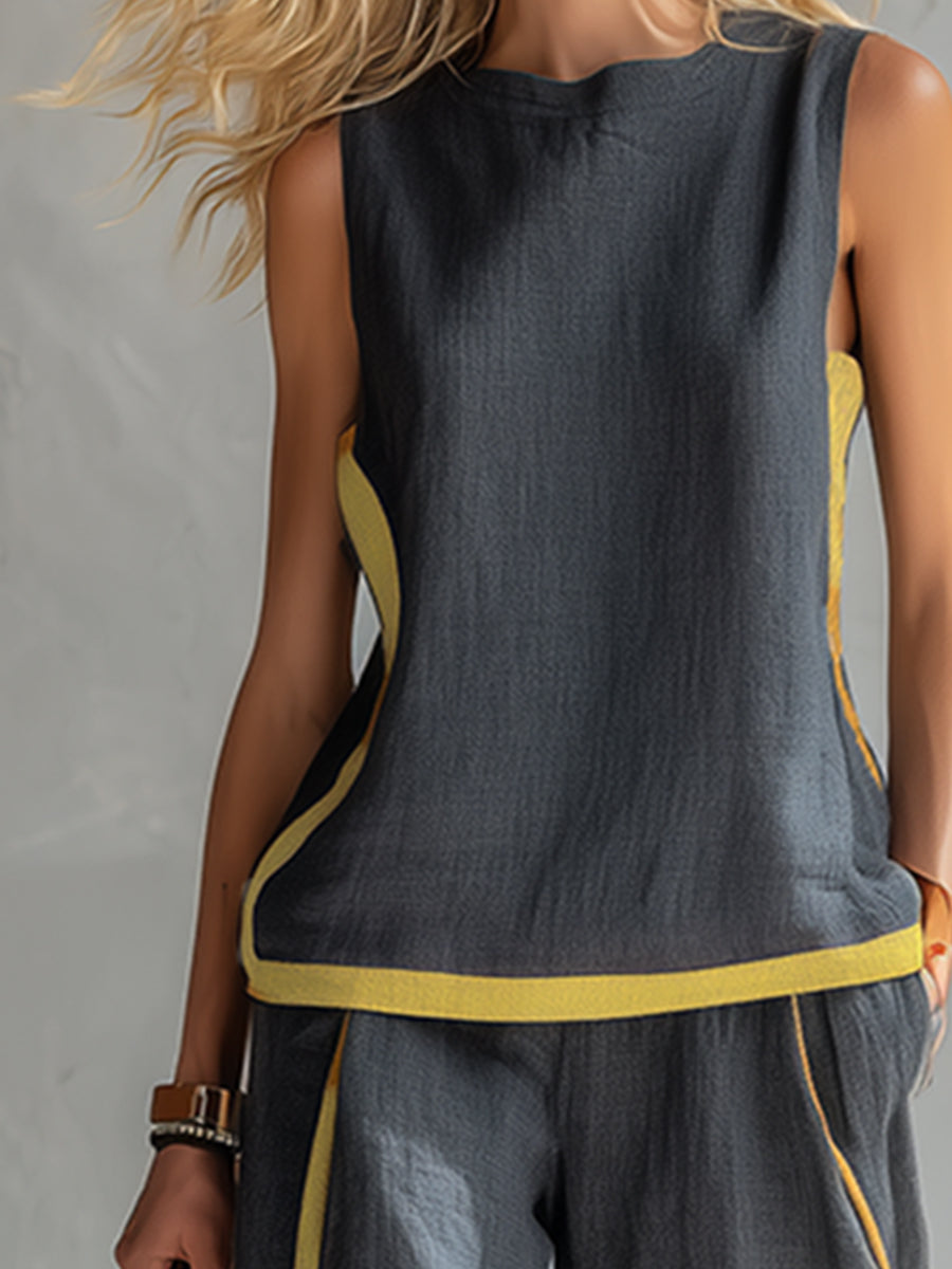 Layla | Cotton-Linen Two-Piece