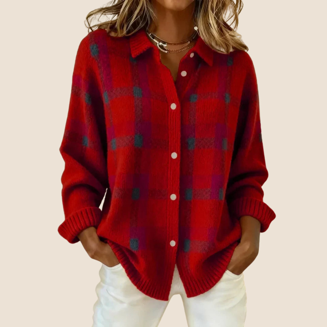 Autunna | Plaid Flannel Overshirt