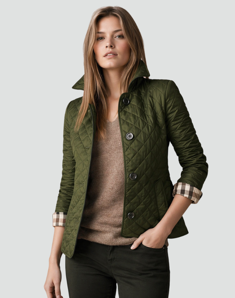 Florence | Jacket Matelassée Boutonnée