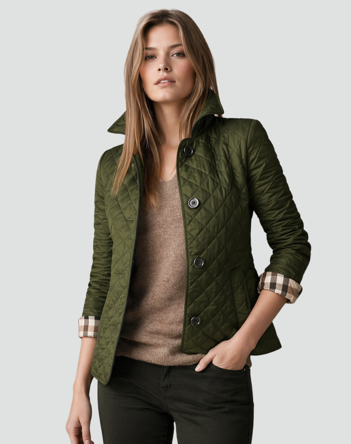 Florence | Jacket Matelassée Boutonnée