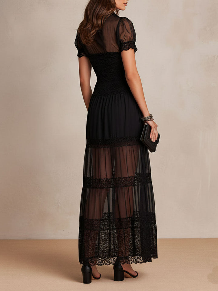 Juliette | Soft Lace Maxi Dress