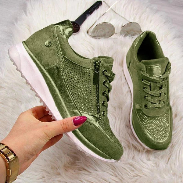 Gabri | Zip-Up Orthopedic Casual Sneakers