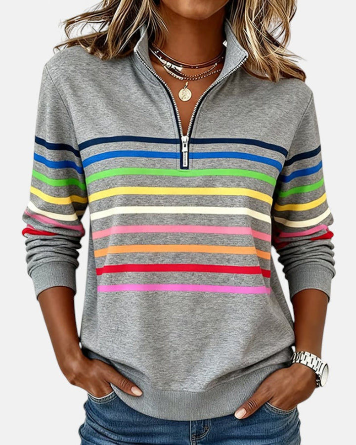 Irene | Comfort Striped Sweater