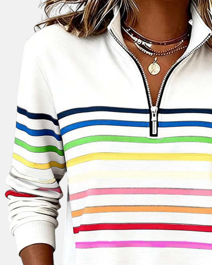 Irene | Comfort Striped Sweater