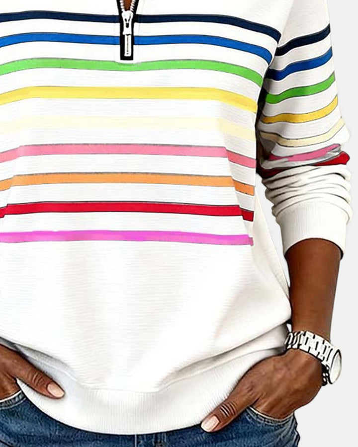 Irene | Comfort Striped Sweater