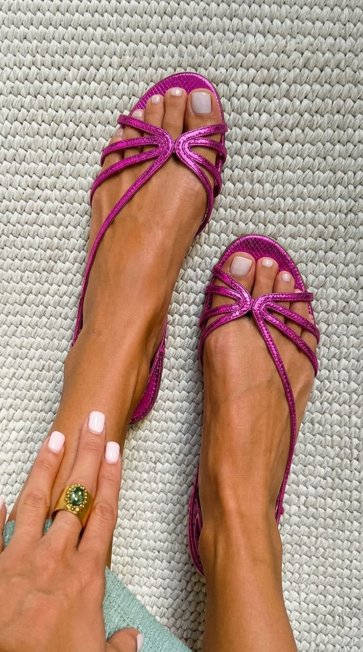 Genevra | Gold Summer Elegance Sandal