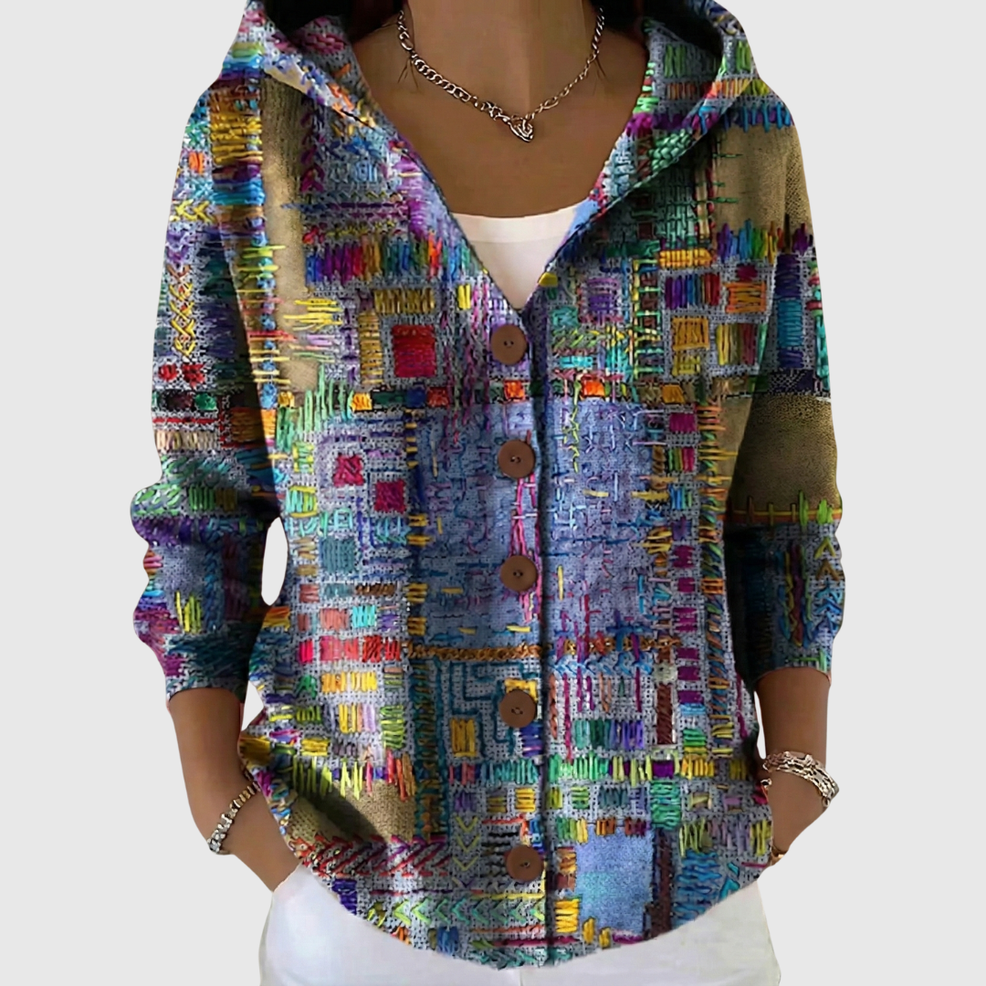 Marinella | Hooded Knit Cardigan