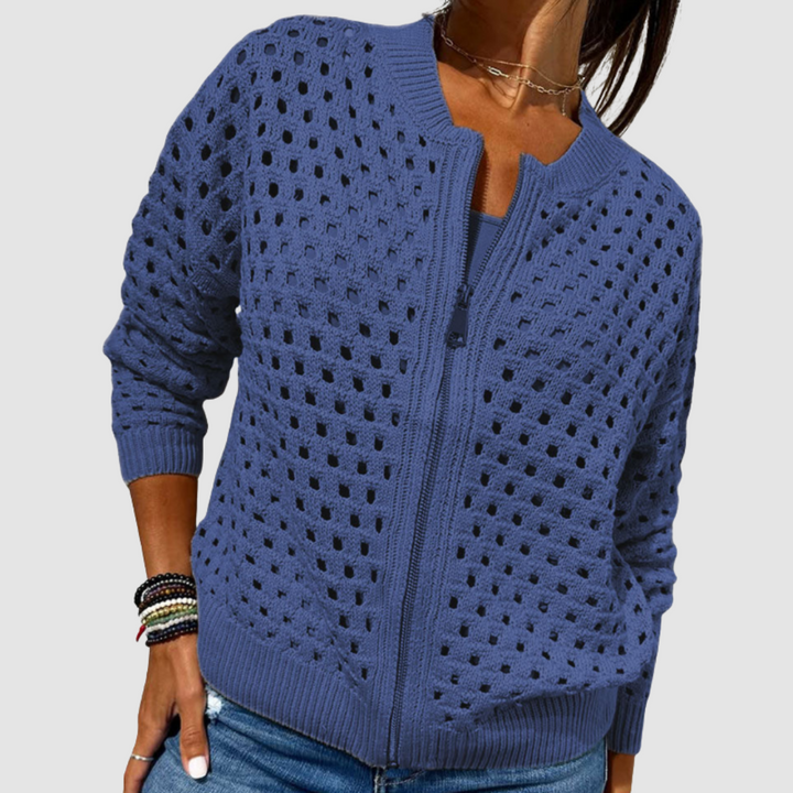 Sabbia | Premium Open-Knit Cardigan