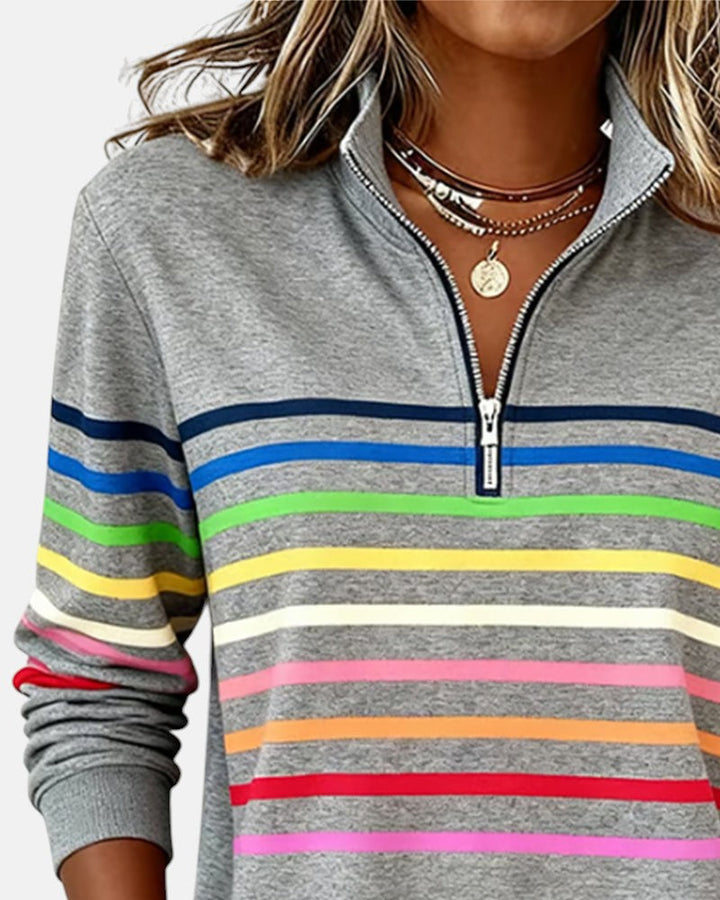 Irene | Comfort Striped Sweater