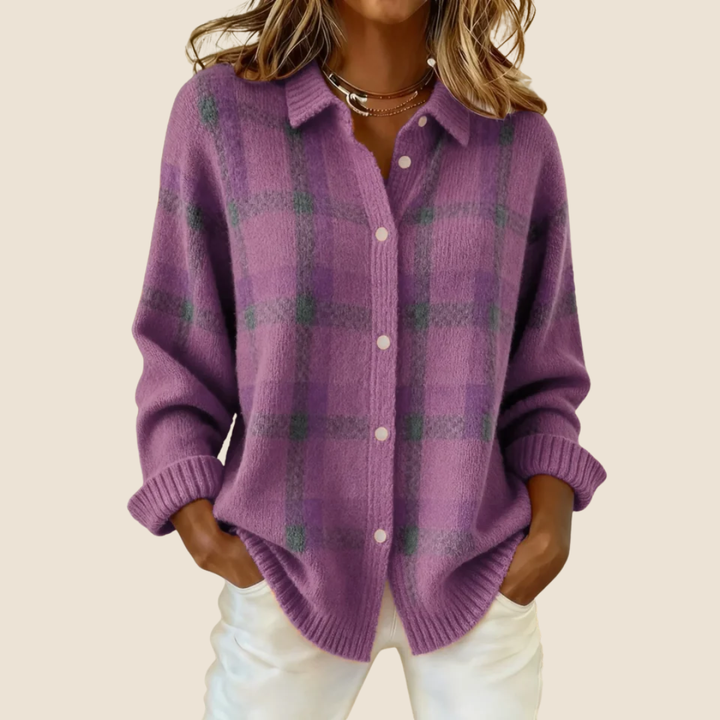 Autunna | Plaid Flannel Overshirt