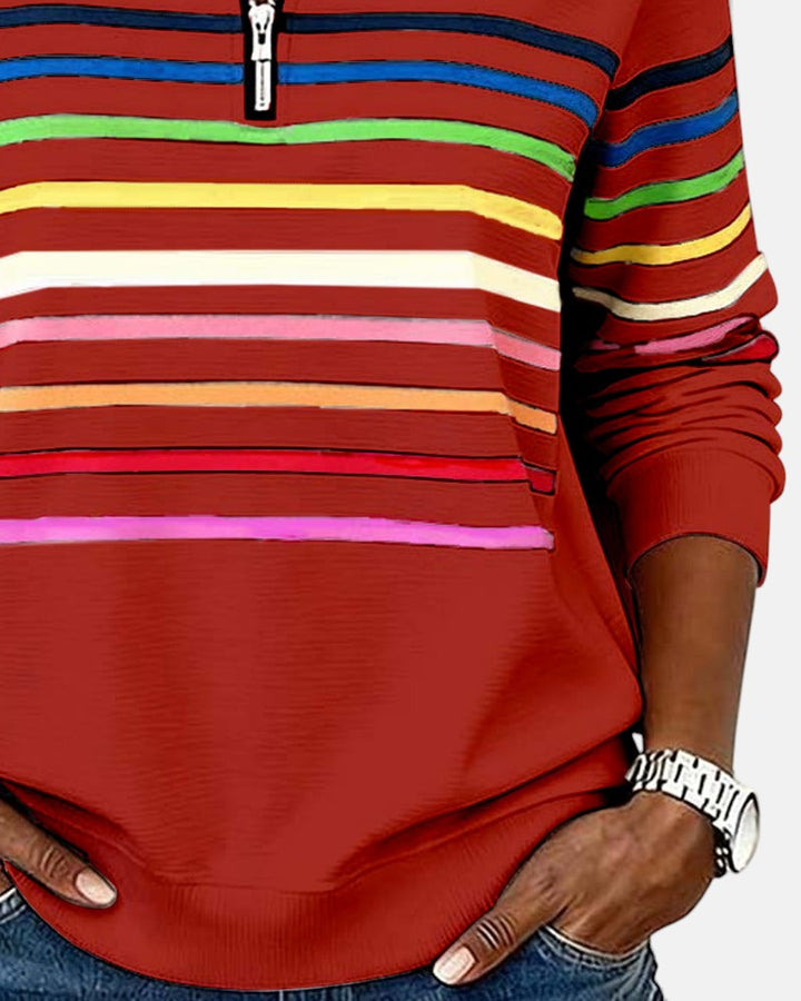 Irene | Comfort Striped Sweater