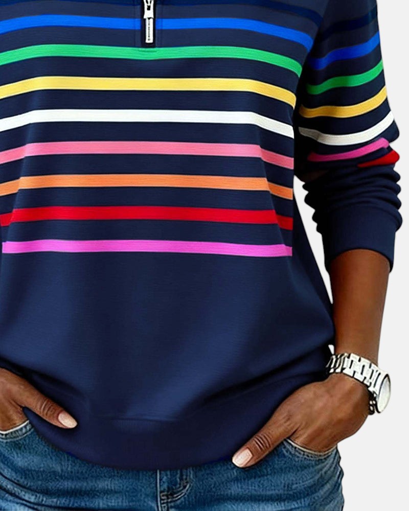 Irene | Comfort Striped Sweater