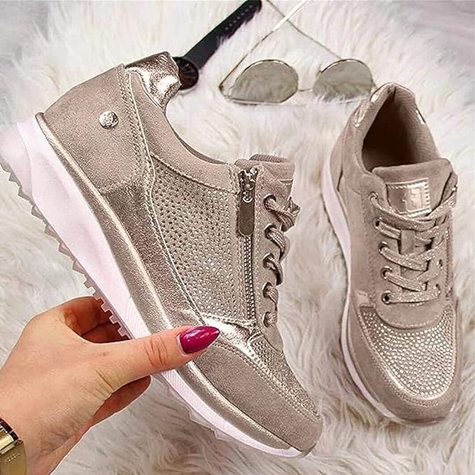 Gabri | Zip-Up Orthopedic Casual Sneakers