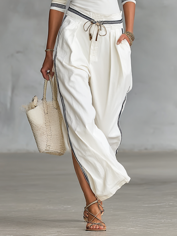 Talia | Wide-Leg Drawstring Sport Set