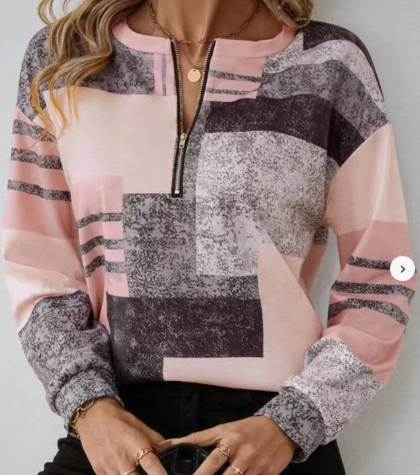 STACEY | Half | Zip Sweater