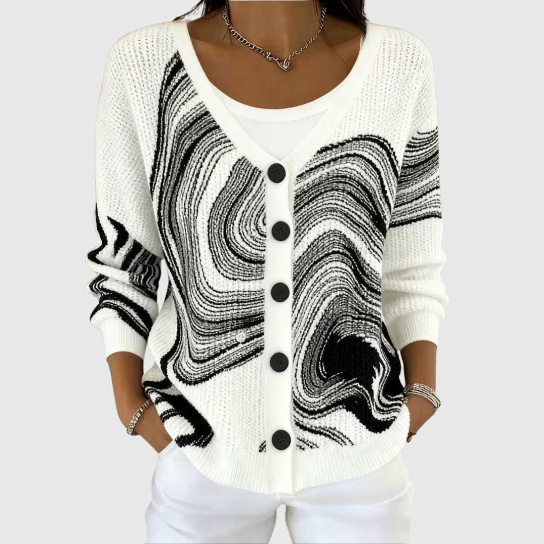 Emilia | Button-Front Knit Cardigan