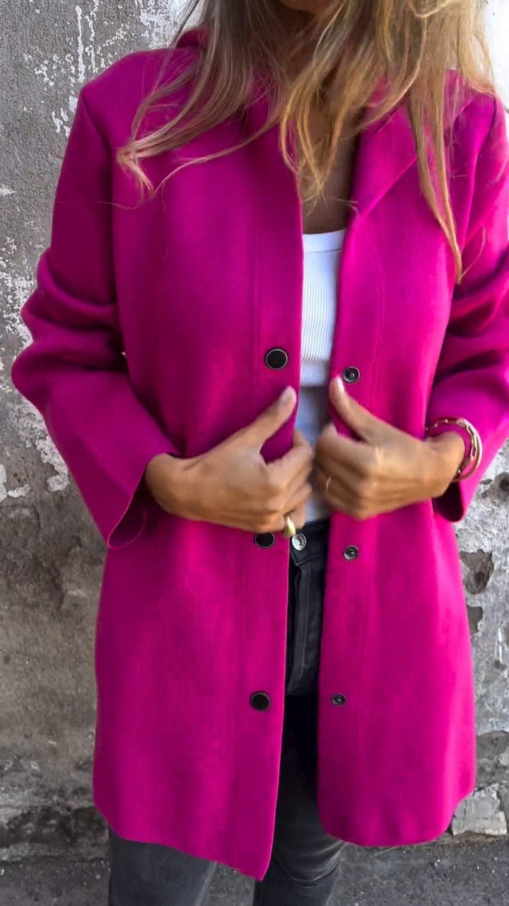 Mich | Buttoned Hooded Jacket