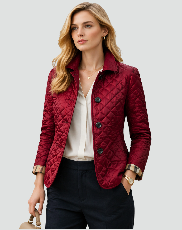Florence | Jacket Matelassée Boutonnée