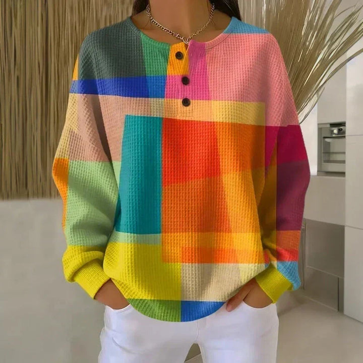 Crestine | Colour Block Sweater
