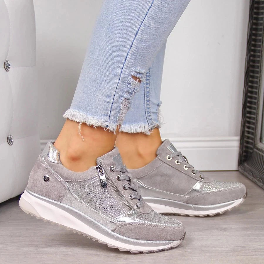 Gabri | Zip-Up Orthopedic Casual Sneakers
